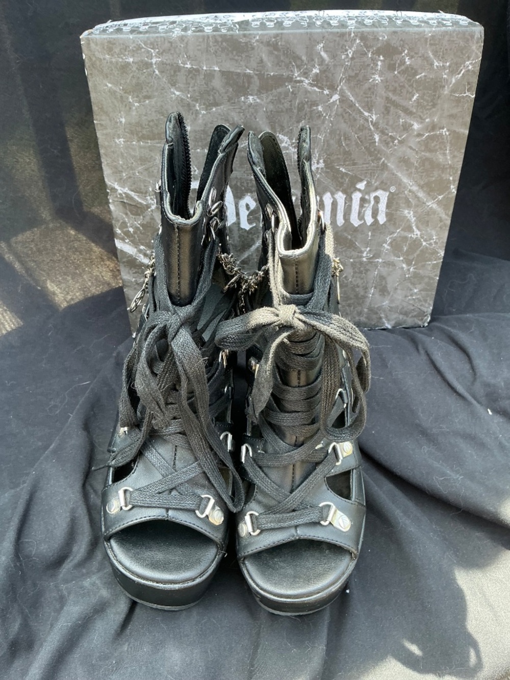 Demonia wedge heels - Picture 3 of 5